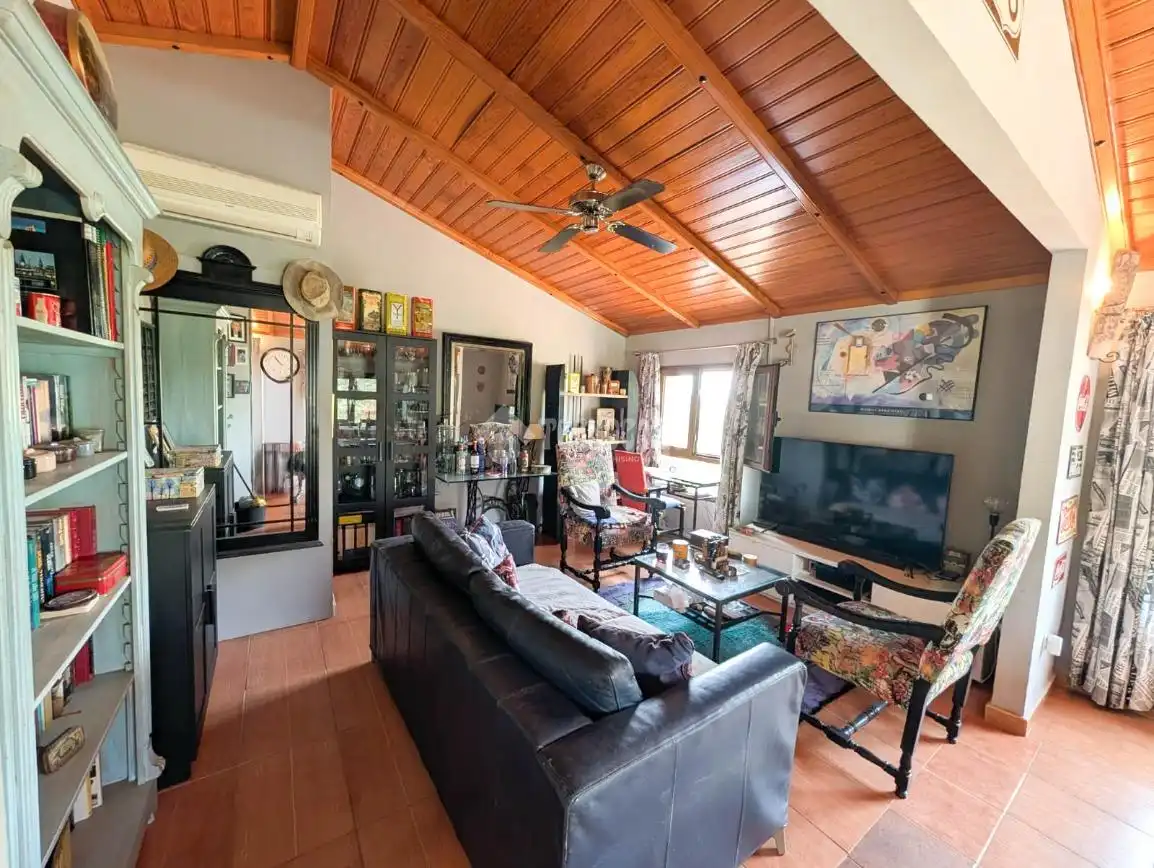Sala de estar de Casa o chalet en venta en Valsequillo de Gran Canaria con Aire acondicionado y Parquet