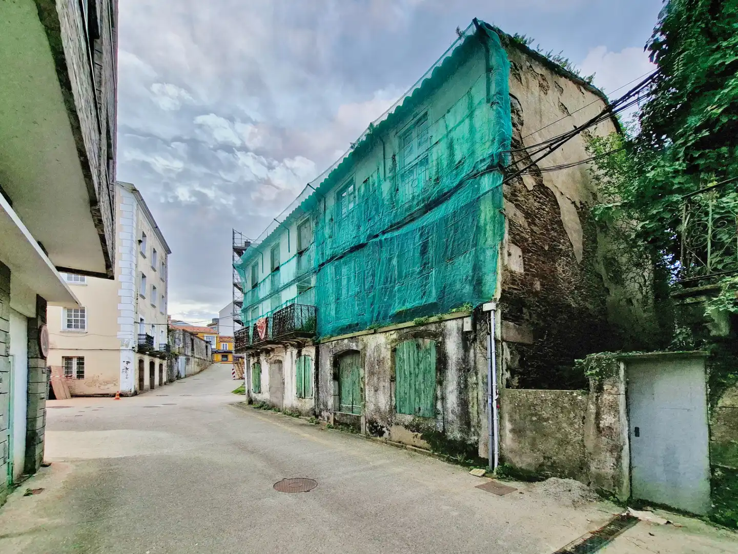 Vista exterior de Casa adosada en venda en Mugardos