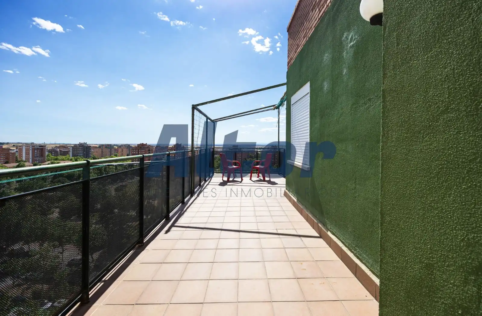Terrasse von Dachboden zum Verkauf in Fuenlabrada mit Heizung, Terrasse und Alarm