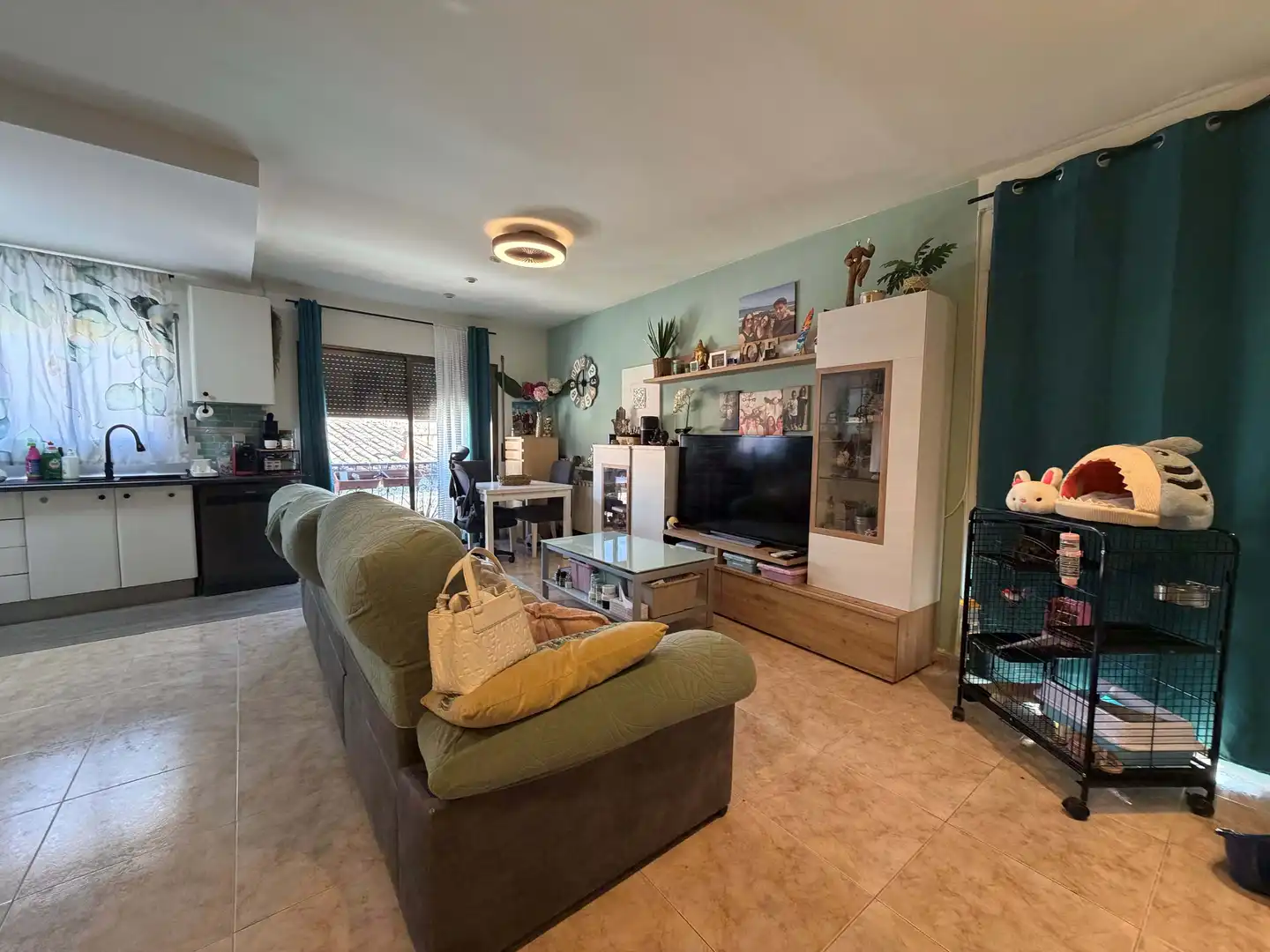Sala d'estar de Pis en venda en Tàrrega amb Aire condicionat, Calefacció i Terrassa