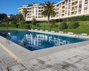 Piscina de Pis de lloguer en Santander amb Calefacció, Terrassa i Moblat