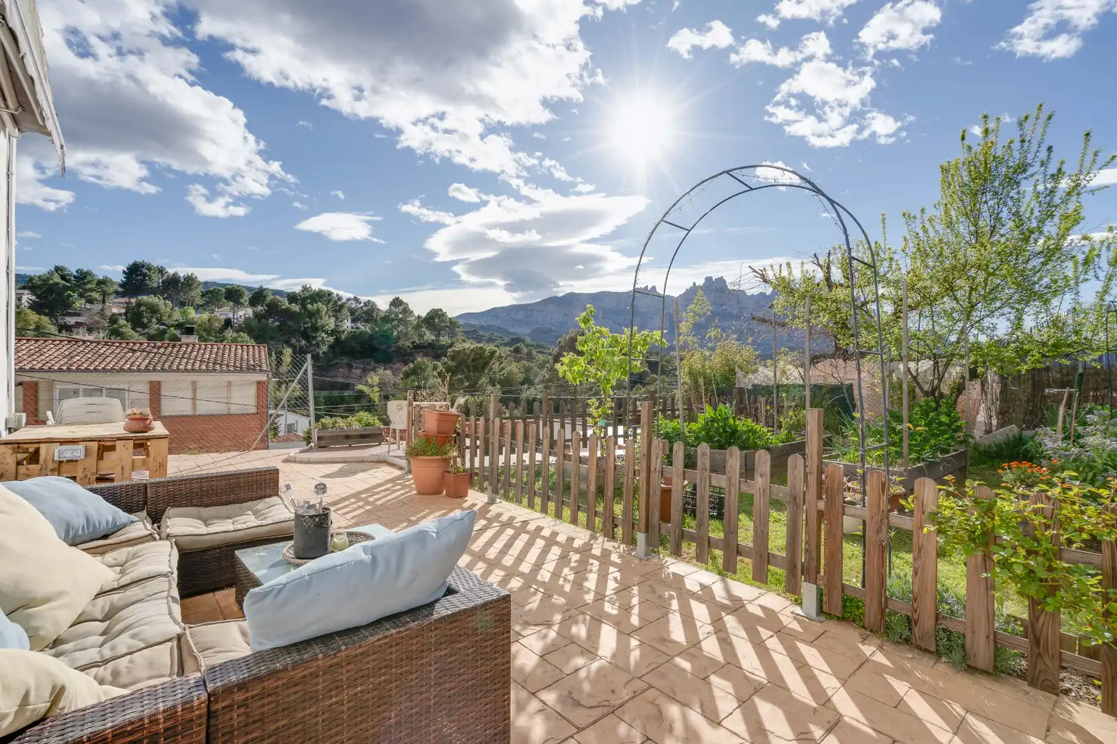 Terraza de Casa o chalet en venta en Vacarisses con Aire acondicionado, Calefacción y Parquet