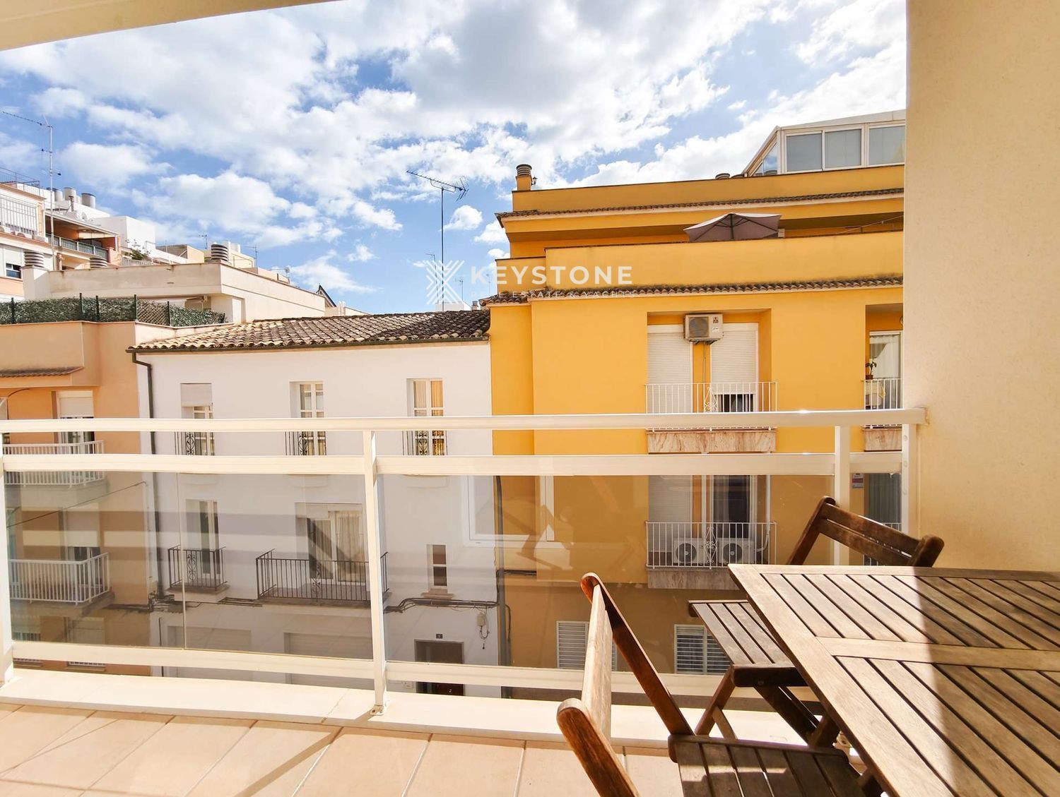 Exterior view of Flat to rent in  Palma de Mallorca  with Air Conditioner, Terrace and Storage room