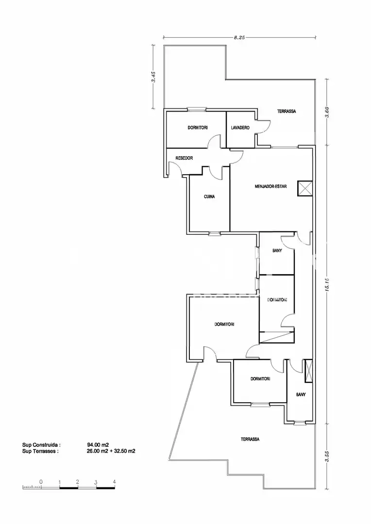Ático en venta en L'Hospitalet de Llobregat con Aire acondicionado, Calefacción y Terraza