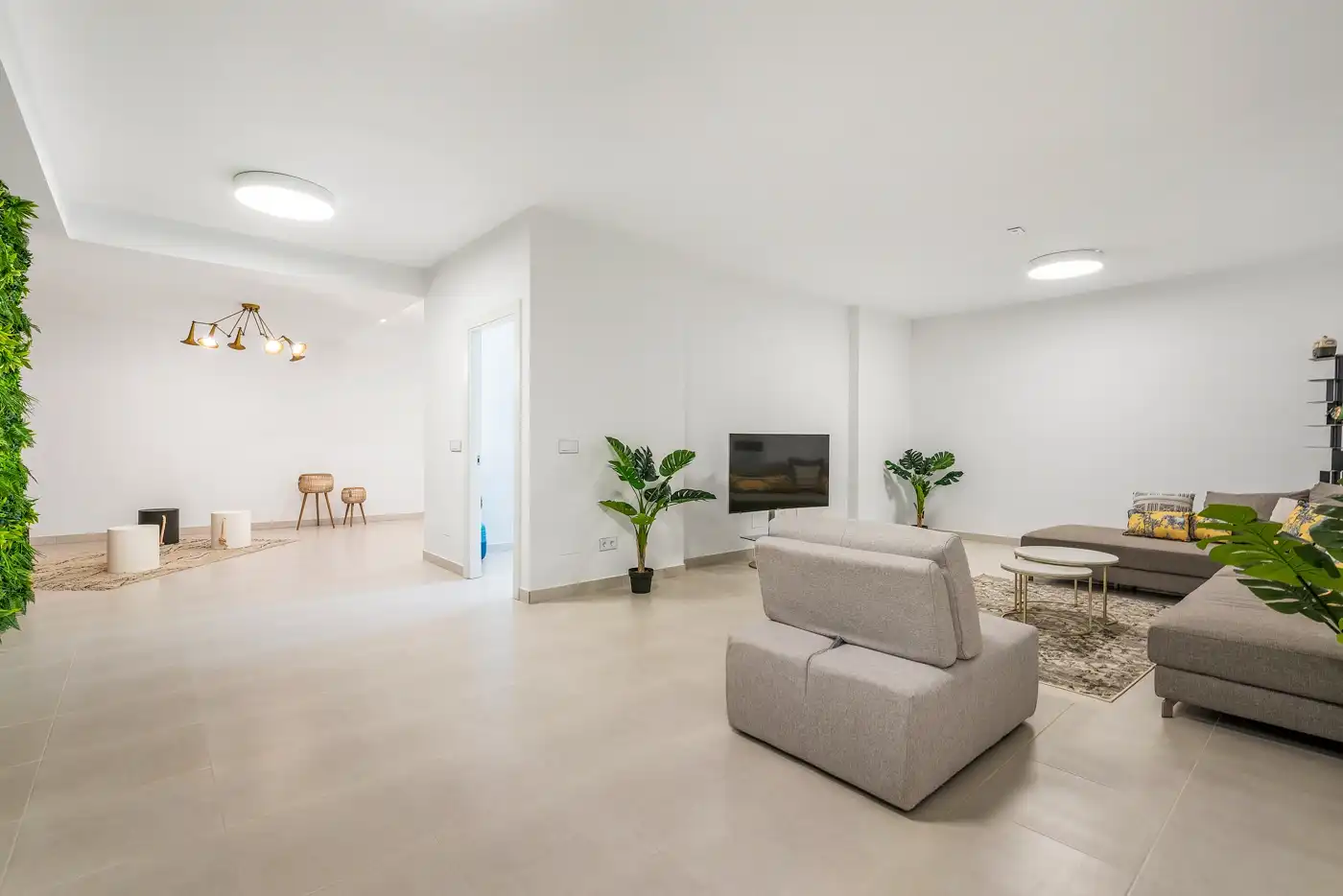 Sala d'estar de Finca rústica en venda en Cartagena amb Aire condicionat, Terrassa i Piscina