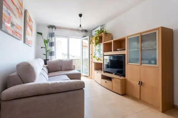 Living room of Duplexes for sale in El Molar (Madrid)  with Air Conditioner and Balcony