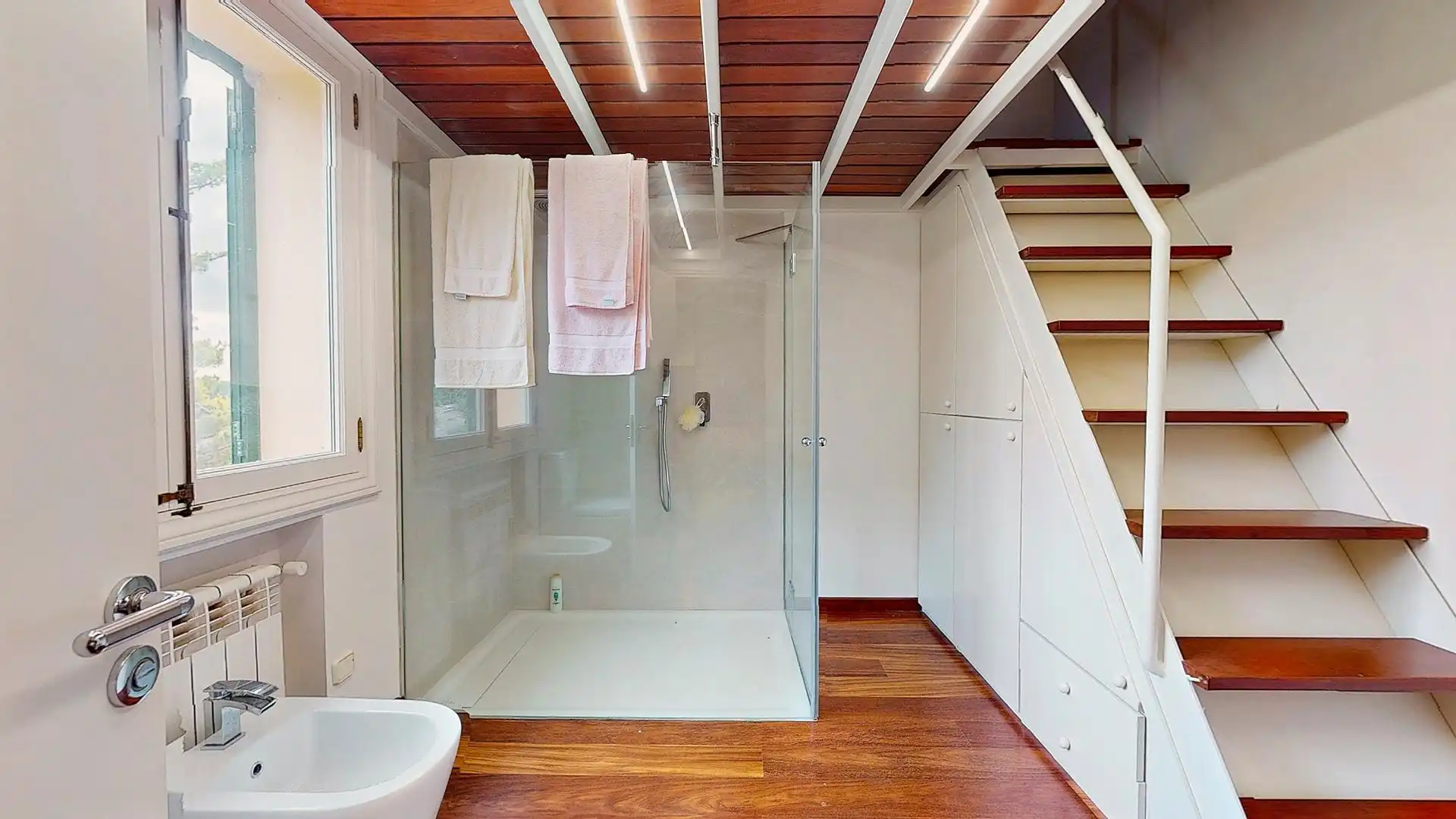 Baño de Finca rústica de alquiler en  Palma de Mallorca con Aire acondicionado, Calefacción y Jardín privado