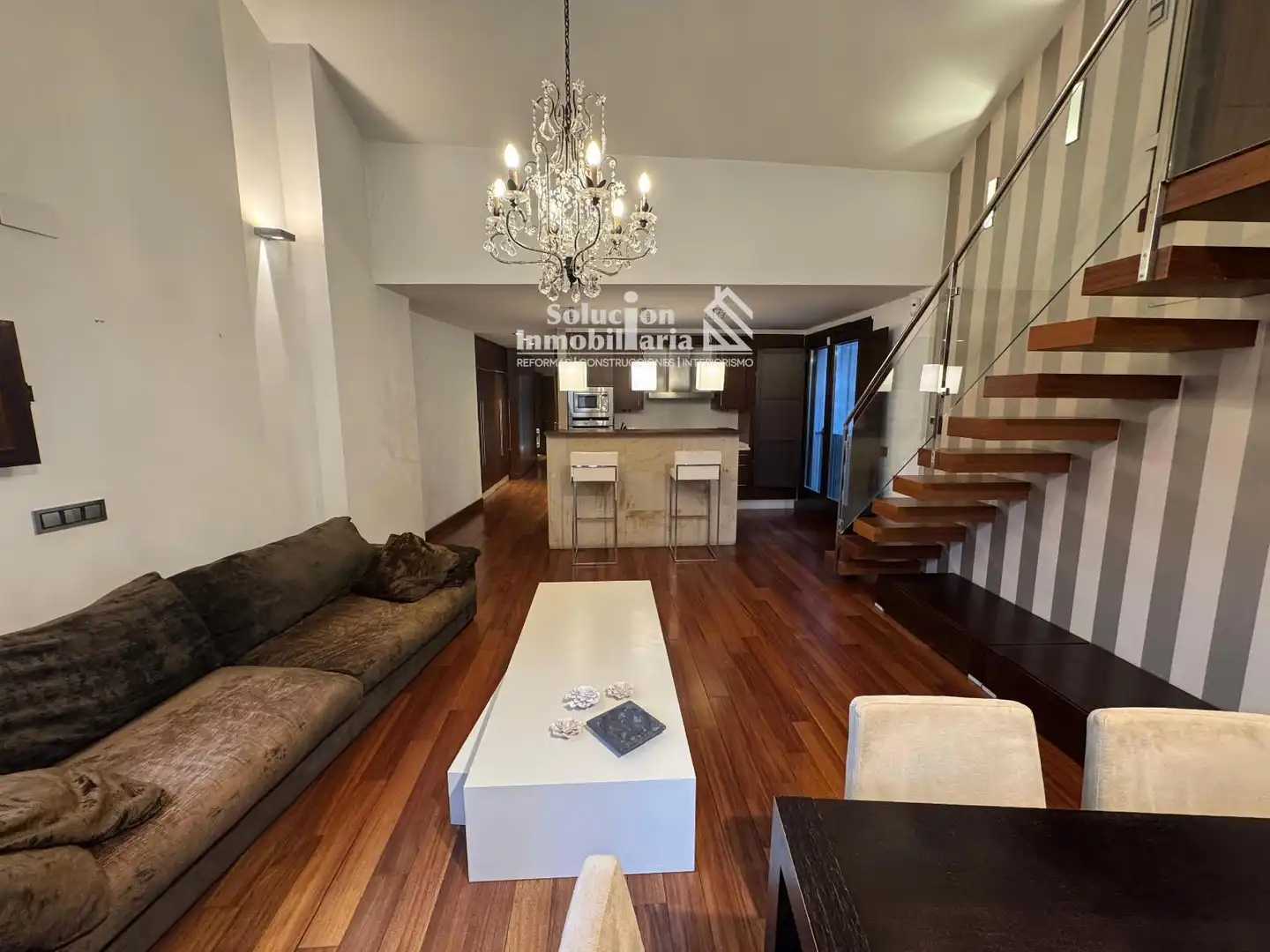 Sala de estar de Piso en venta en Salamanca con Calefacción y Amueblado