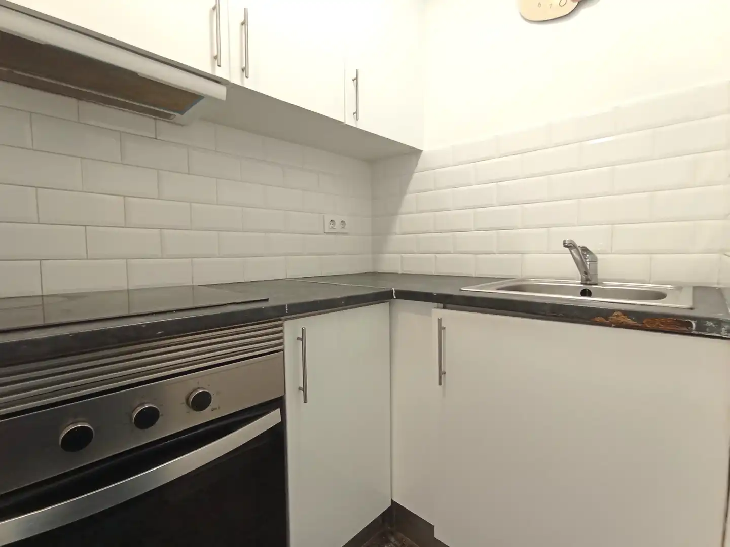 Cuina de Pis en venda en Mataró amb Parquet, Terrassa i Forn