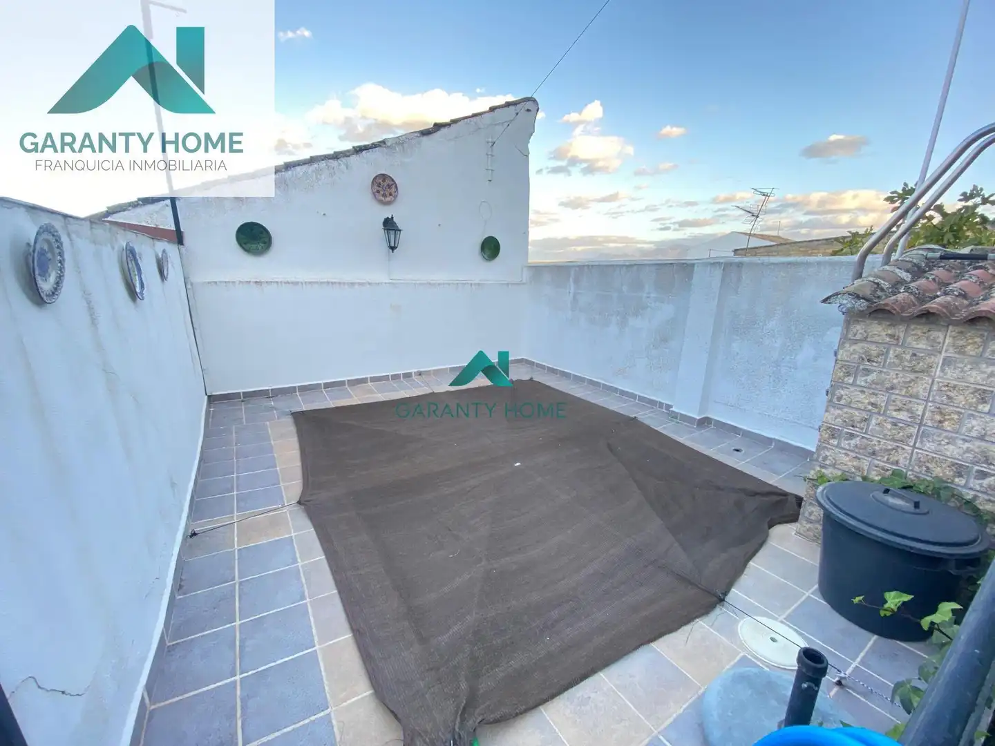 Terraza de Casa adosada en venta en Villardompardo con Aire acondicionado, Jardín privado y Terraza