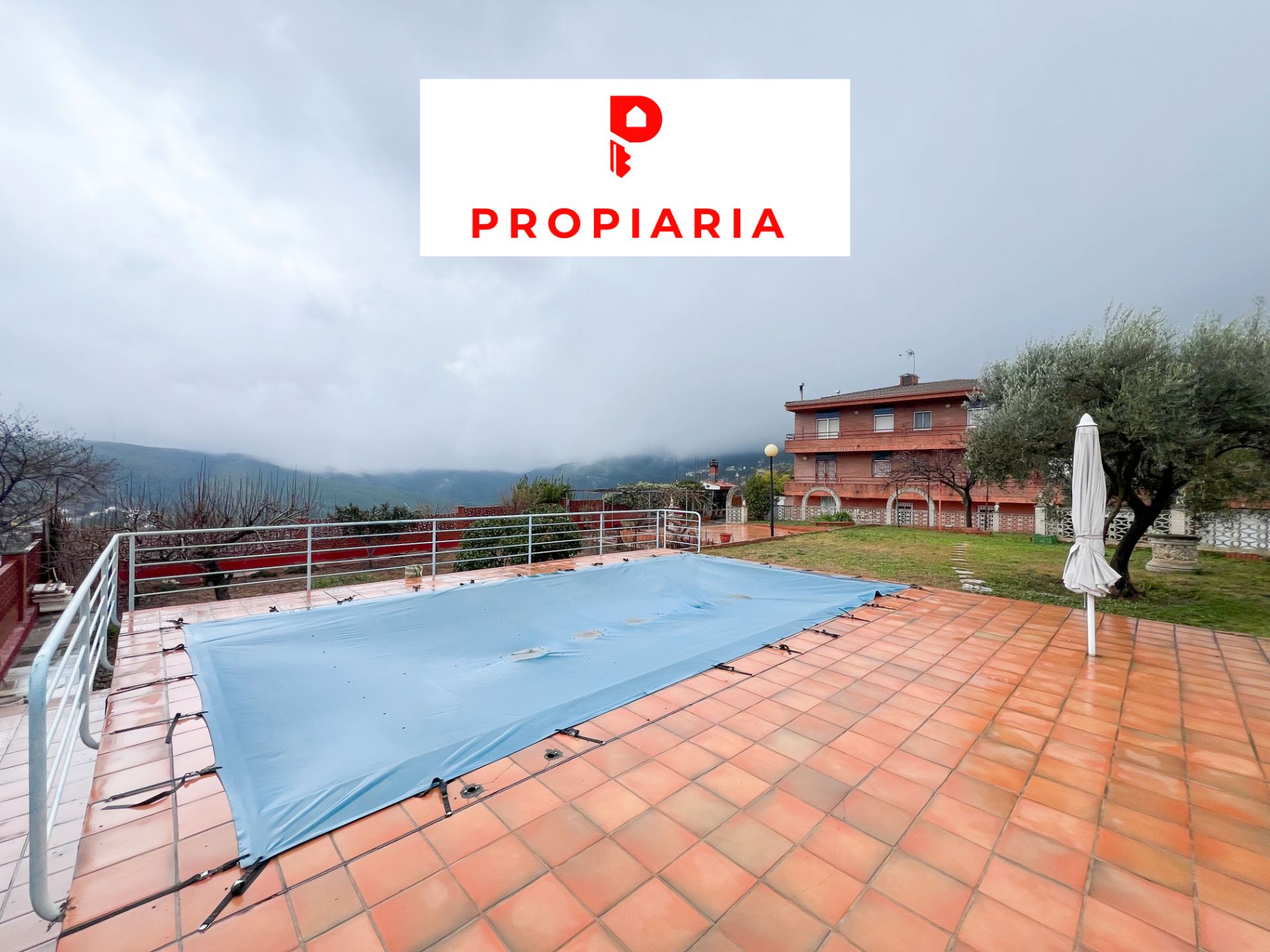 Exterior view of House or chalet for sale in Vallirana  with Air Conditioner, Heating and Private garden