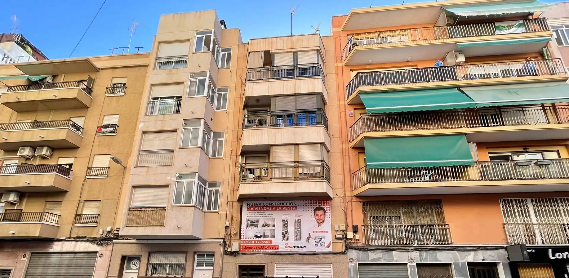 Exterior view of Flat for sale in Elche / Elx