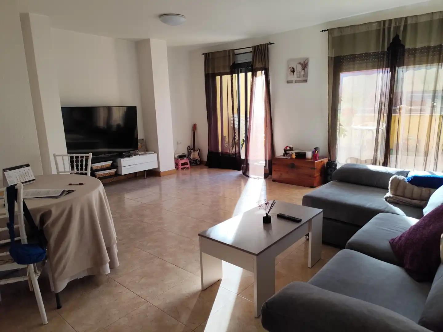 Sala de estar de Ático en venta en Murcia con Aire acondicionado, Terraza y Amueblado