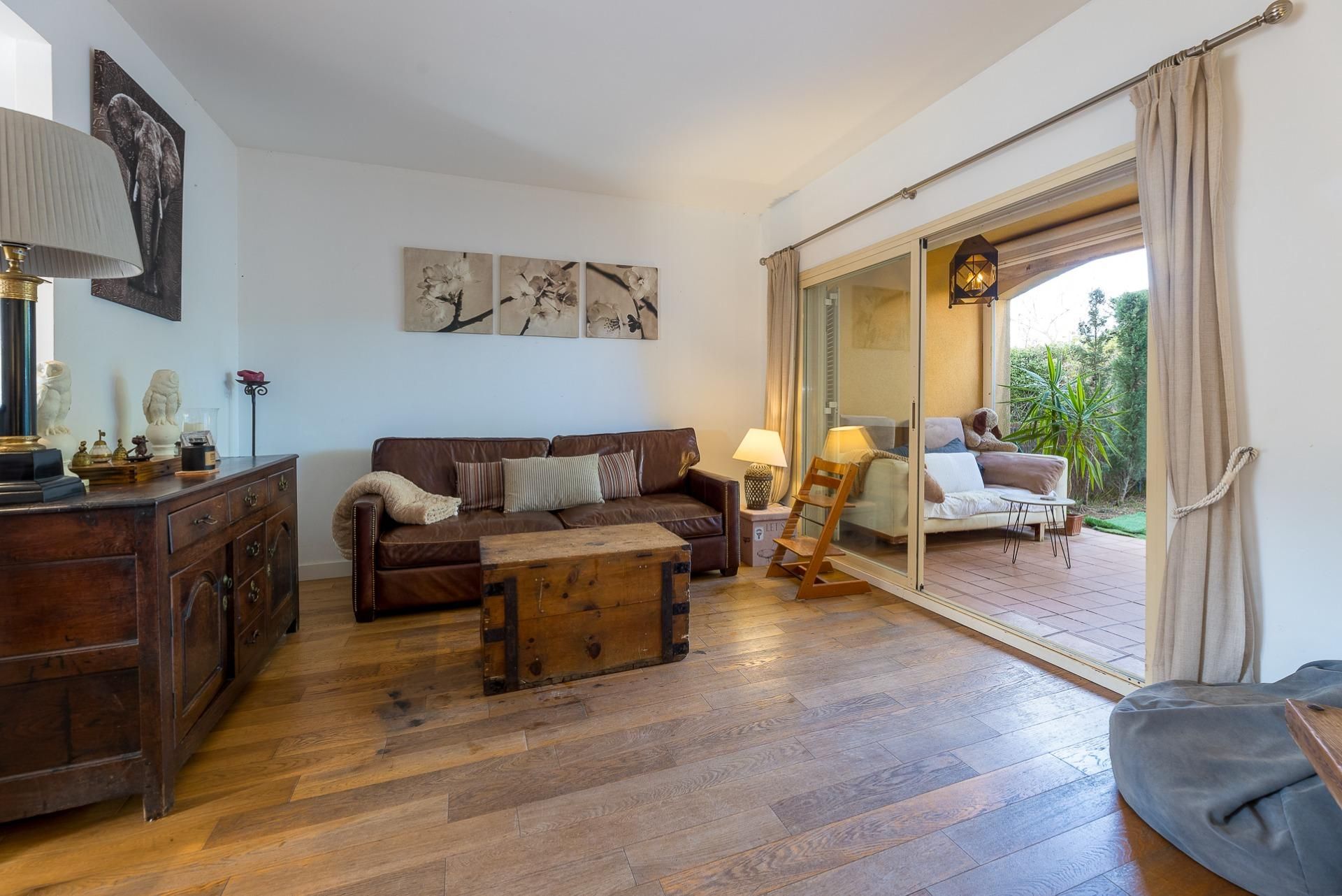 Sala d'estar de Planta baixa en venda en Llucmajor amb Aire condicionat, Calefacció i Jardí privat