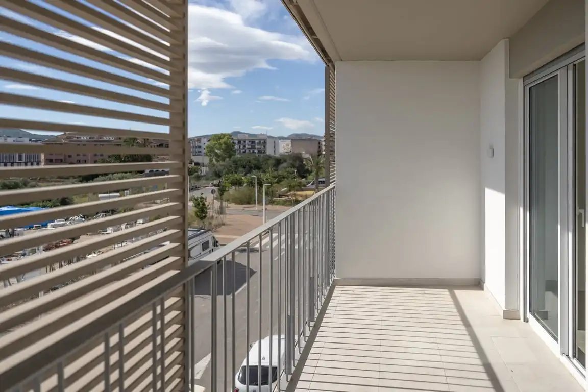 Terraza de Apartamento en venta en Jávea / Xàbia con Aire acondicionado, Jardín privado y Terraza