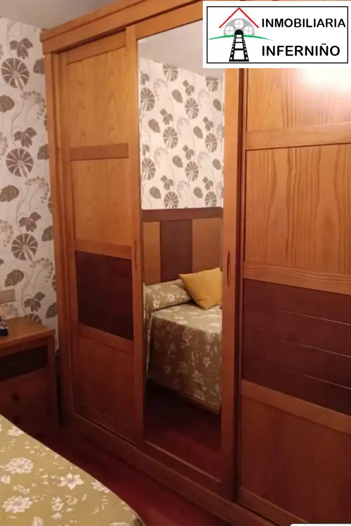 Bedroom of Flat for sale in As Pontes de García Rodríguez   with Heating and Storage room