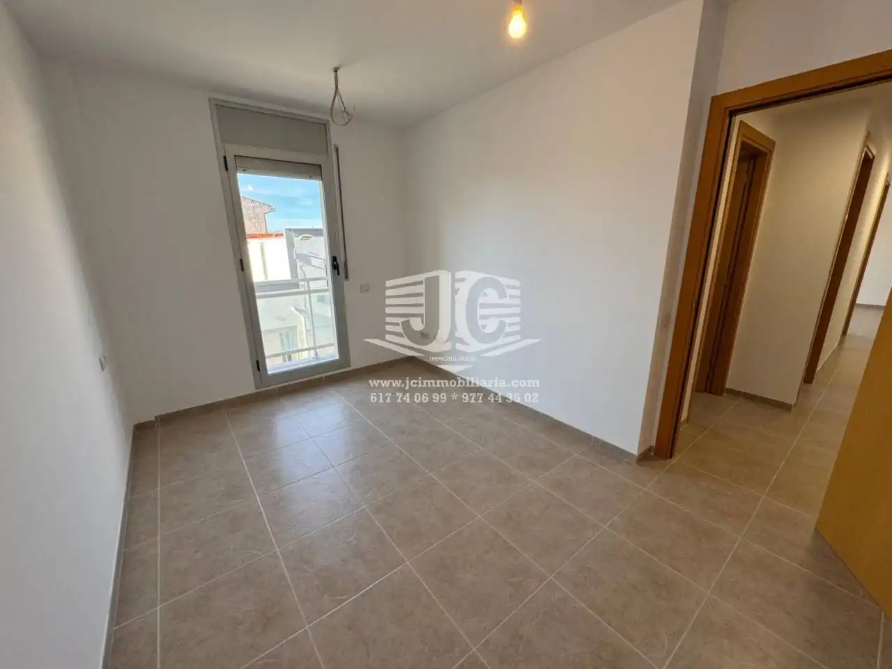 Bedroom of Flat for rent in L'Aldea  with Balcony and Alarm