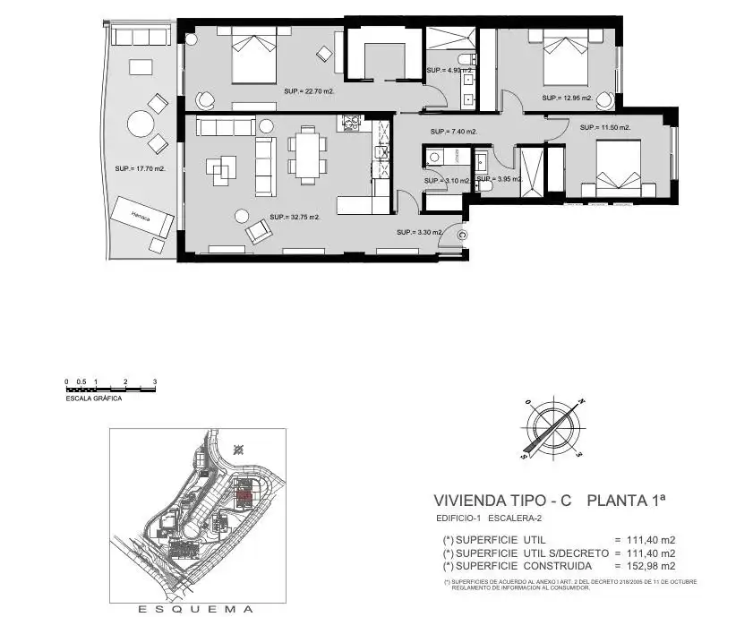 Appartement compact avec terrasse à vendre à El Faro de Calaburra - Chaparral, imagen 21