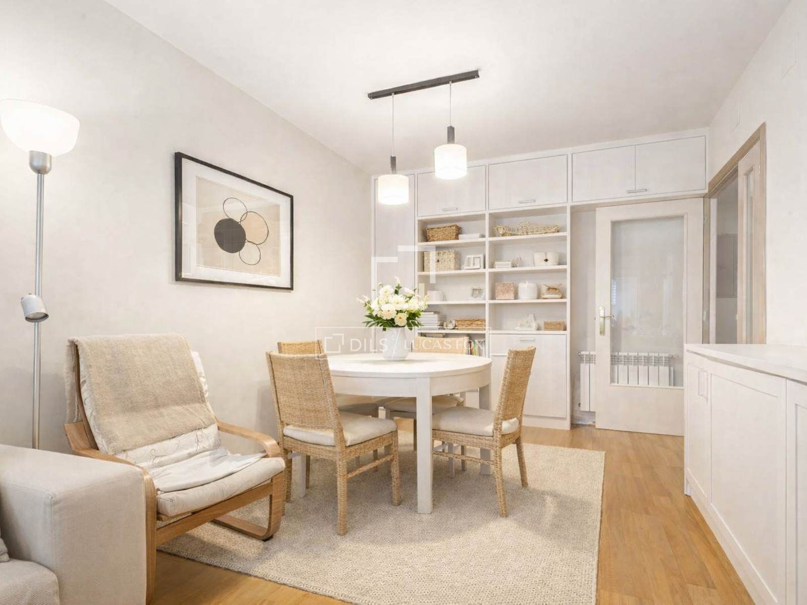 Esszimmer von Wohnung zum Verkauf in Sant Just Desvern mit Klimaanlage, Terrasse und Abstellraum