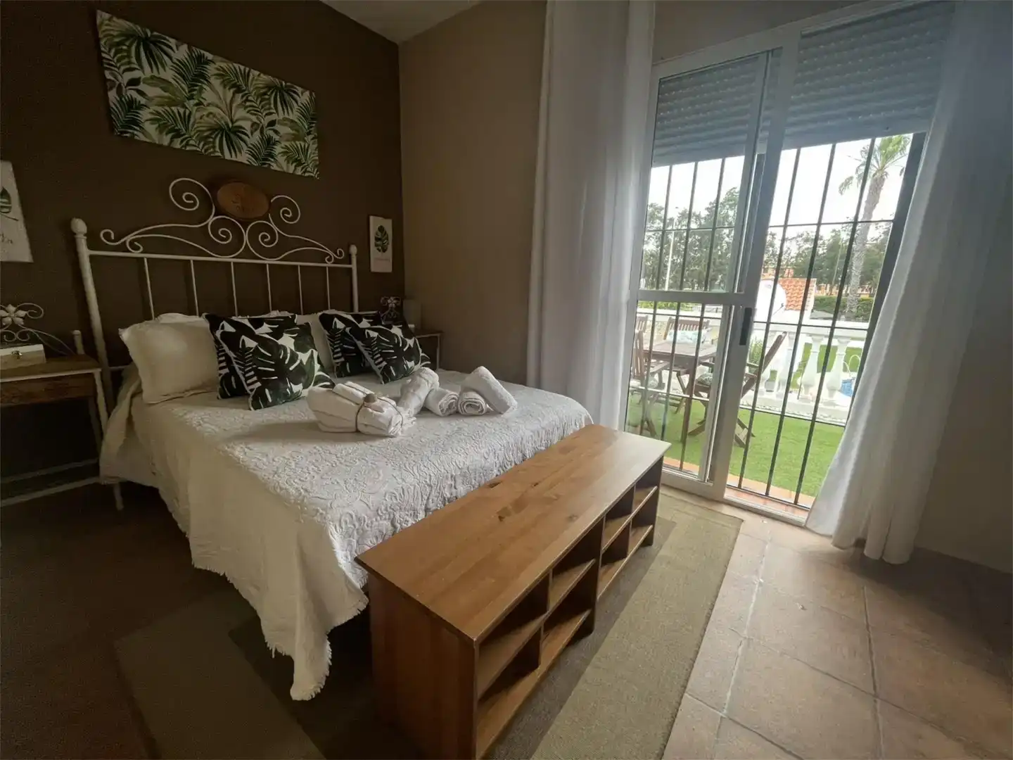 Bedroom of Flat for rent in Islantilla  with Private garden, Furnished and Washing machine