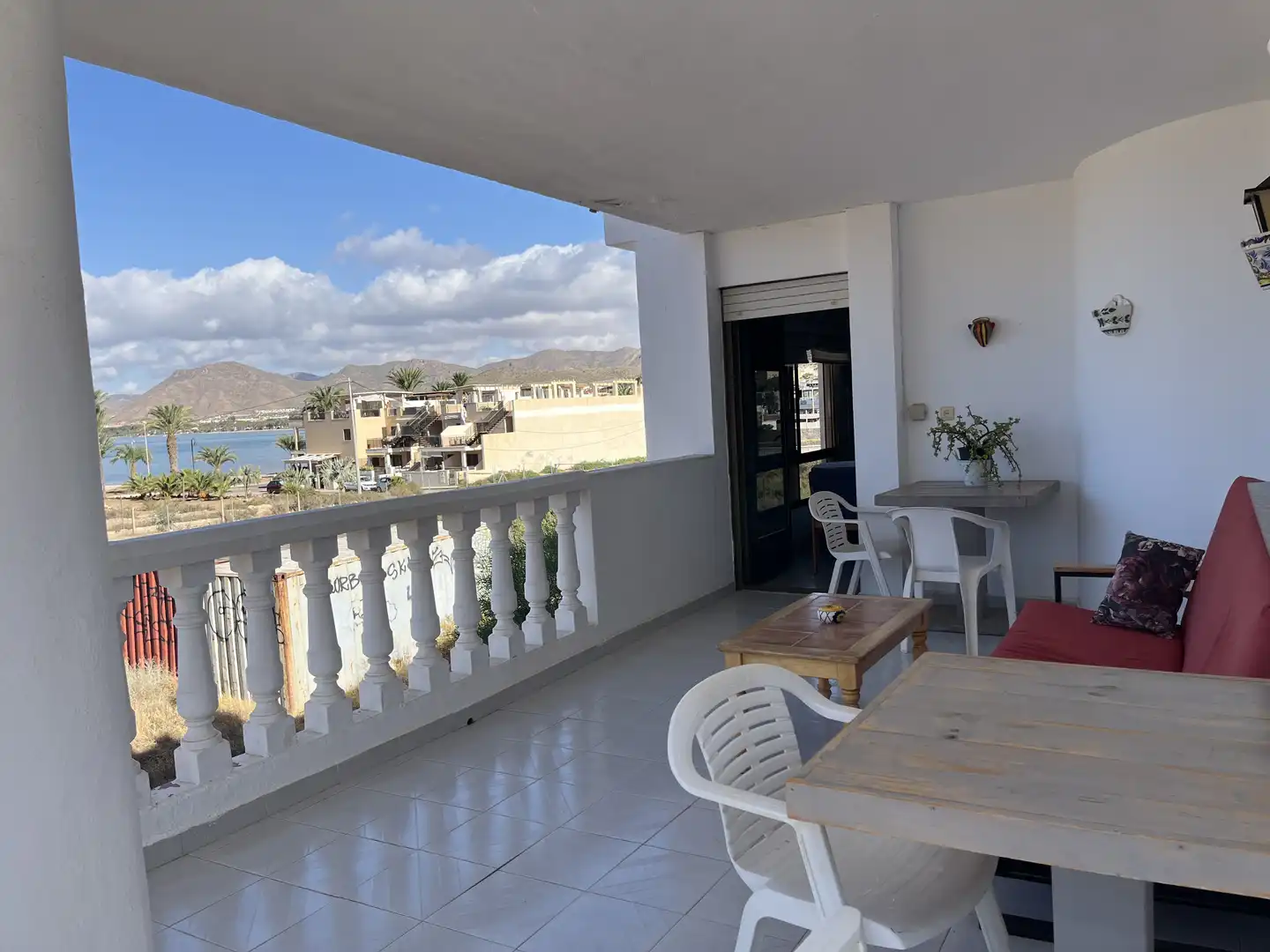 Terraza de Casa o chalet en venta en Cartagena con Aire acondicionado, Calefacción y Jardín privado