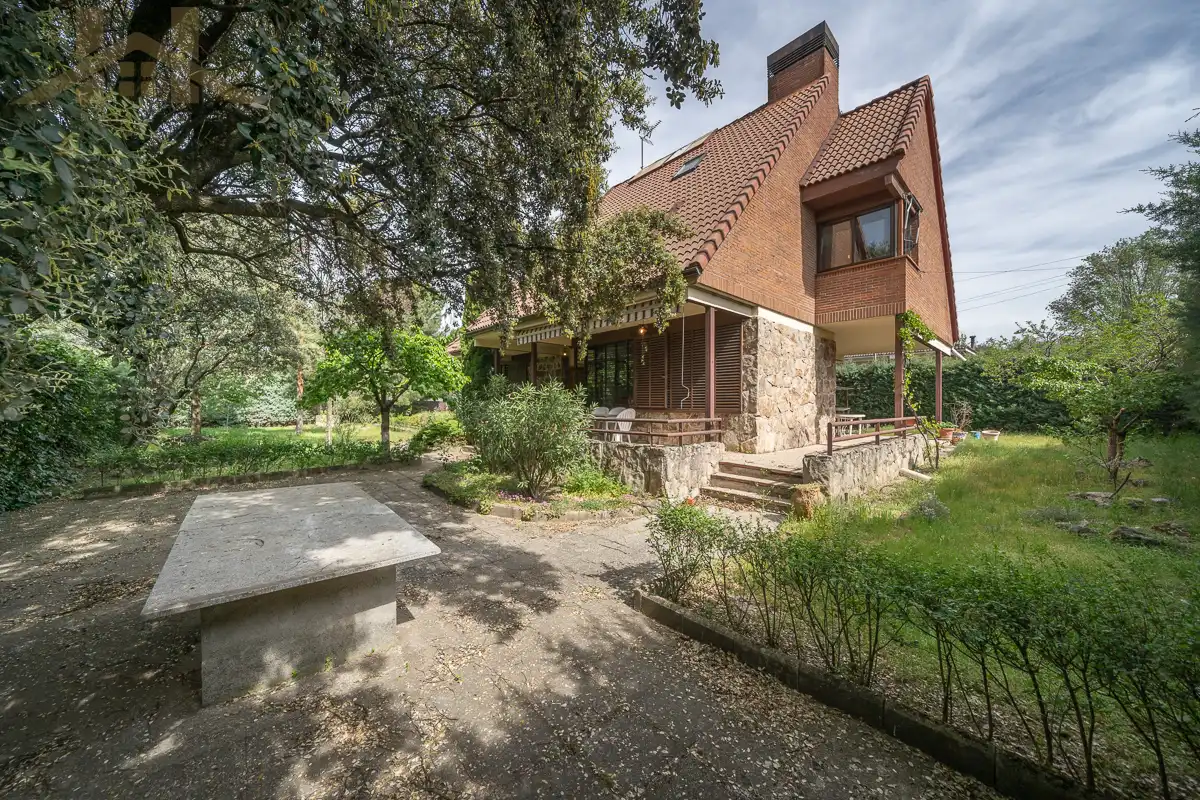 Vista exterior de Casa o chalet en venta en Alpedrete con Trastero
