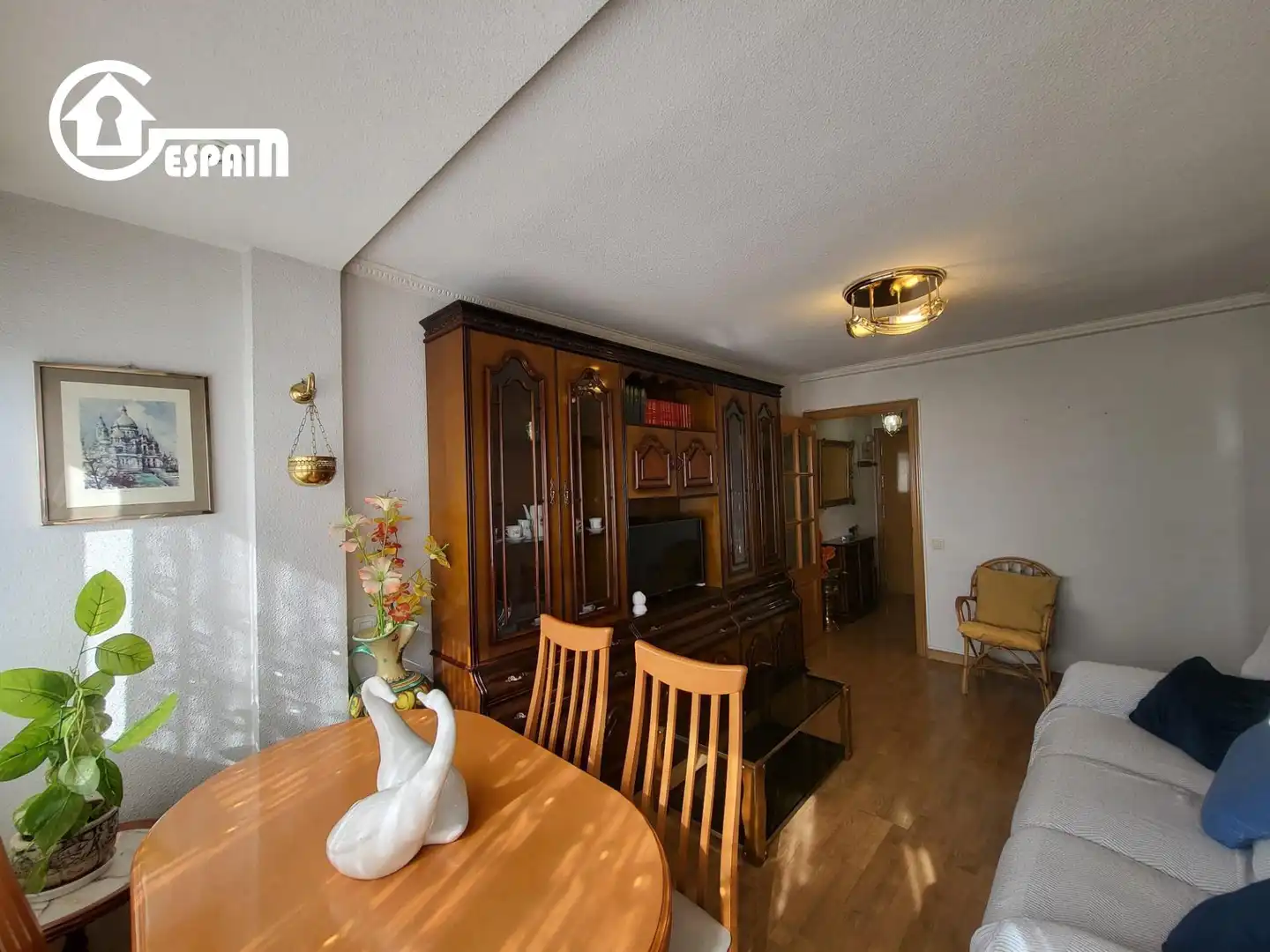 Wohnzimmer von Wohnung zum Verkauf in Madrid mit Heizung, Terrasse und Möbliert