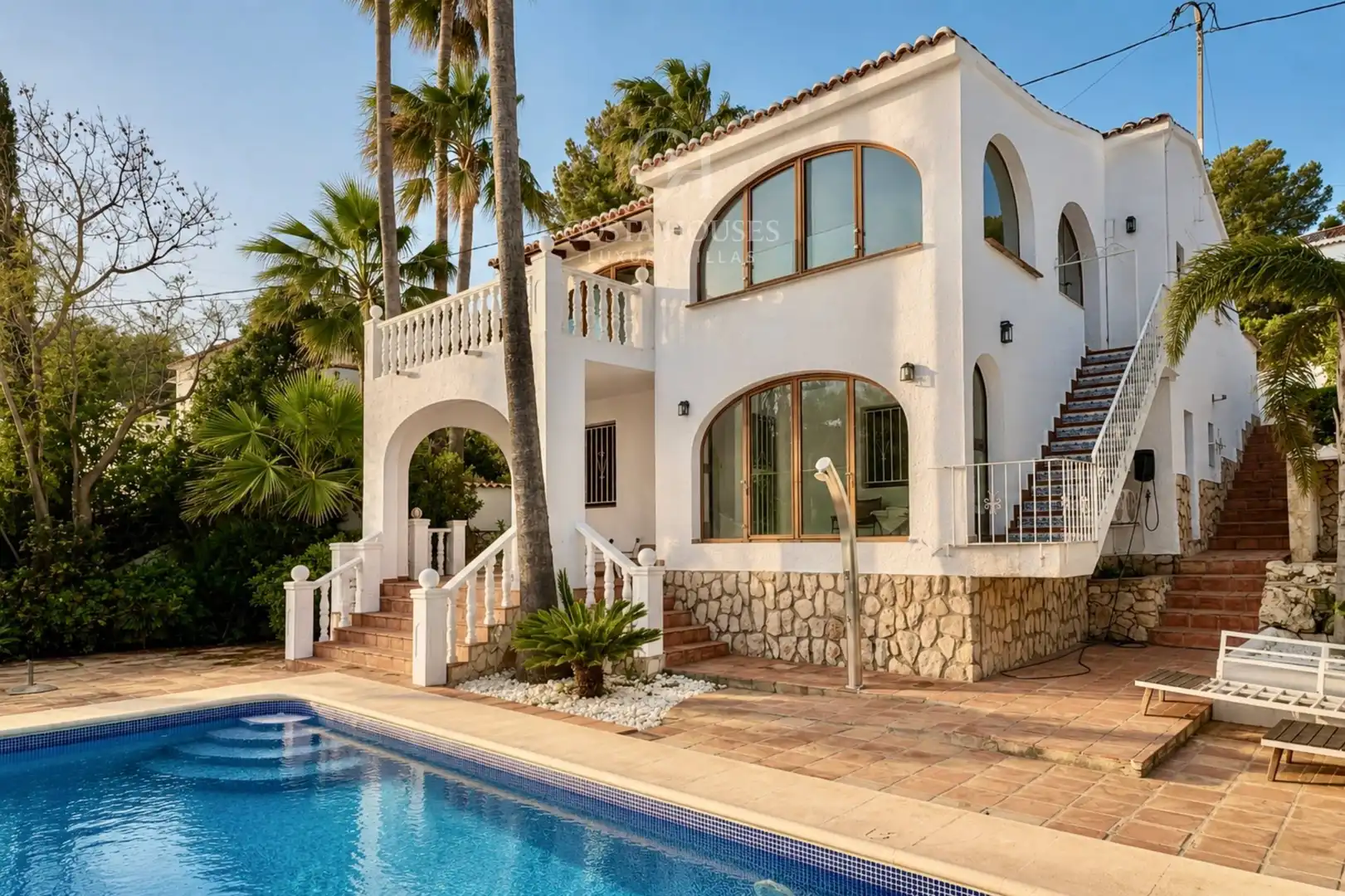 Vista exterior de Casa o chalet en venta en Benissa con Aire acondicionado, Calefacción y Jardín privado