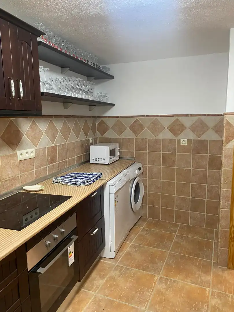 Kitchen of Houses for share in Jaén  with Air Conditioner, Private garden and Terrace