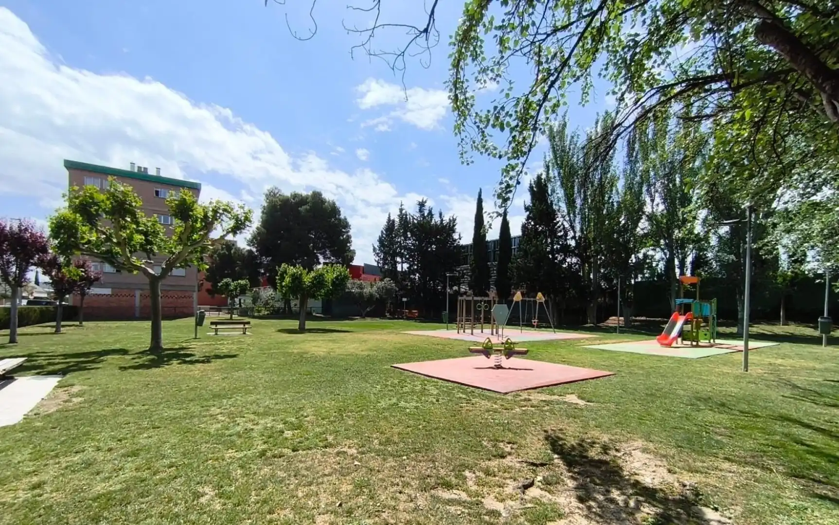 Garden of Attic for sale in Zaragoza  with Air Conditioner, Terrace and Balcony