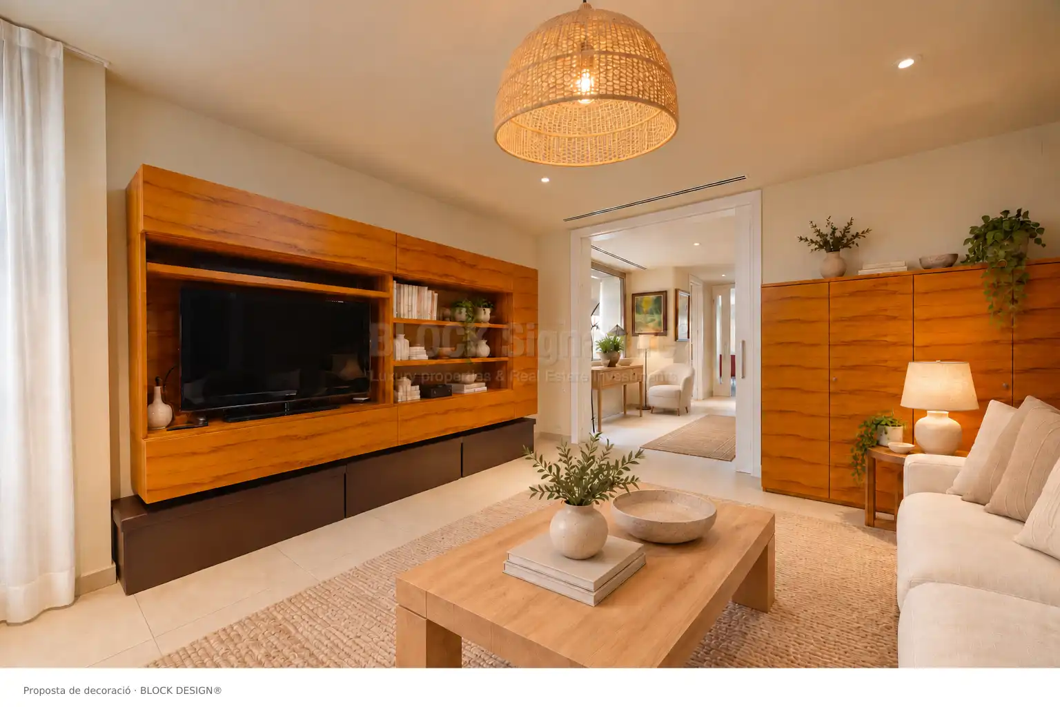 Sala d'estar de Casa adosada en venda en Mataró amb Aire condicionat, Jardí privat i Parquet