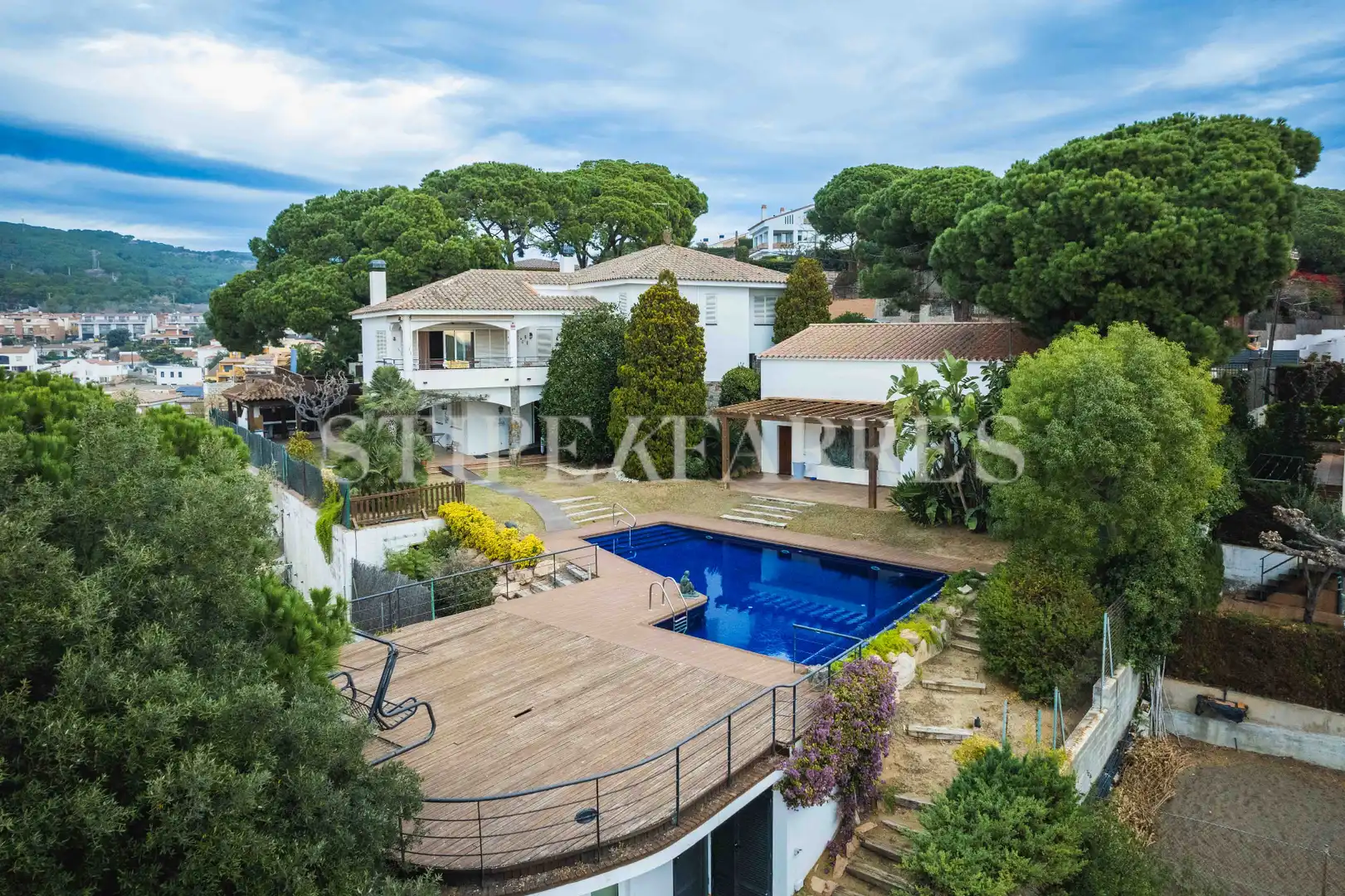 Vista exterior de Casa o chalet en venta en Canet de Mar con Aire acondicionado, Calefacción y Jardín privado