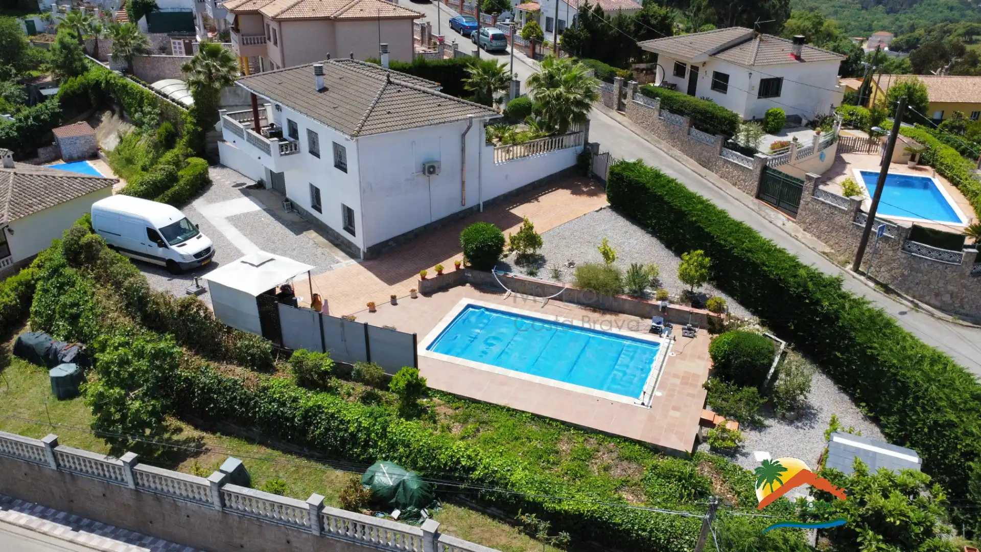 Casa amb piscina en venda a Aiguaviva Parc, imagen 2