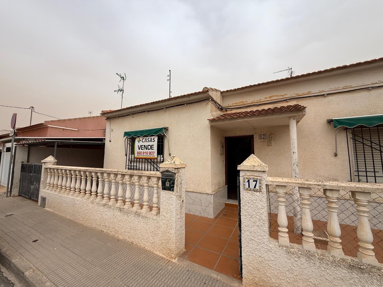 Vista exterior de Casa o xalet en venda en San Javier amb Jardí privat, Terrassa i Traster