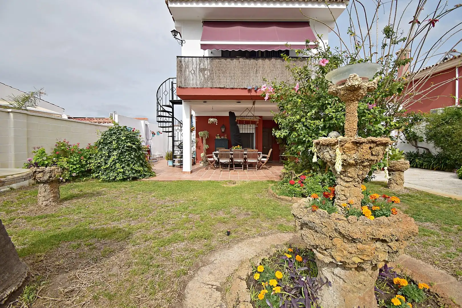 Jardí de Casa o xalet en venda en El Puerto de Santa María amb Aire condicionat i Jardí privat
