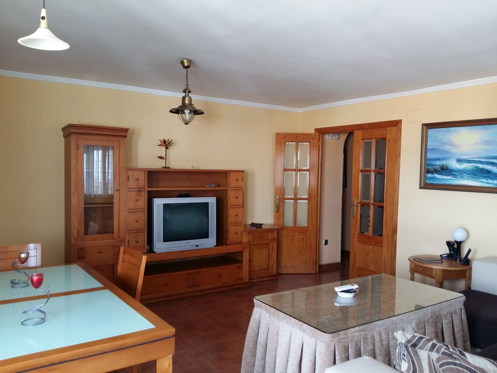 Sala de estar de Piso en venta en  Huelva Capital con Aire acondicionado y Trastero