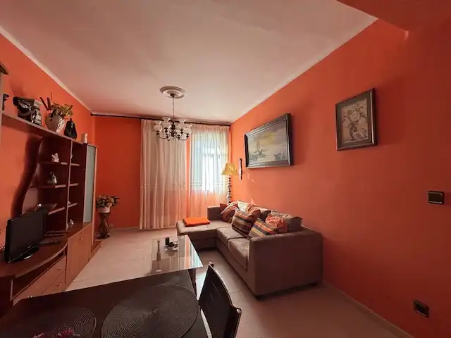 Living room of Flat for rent in Ferrol  with Parquet flooring, Furnished and Oven