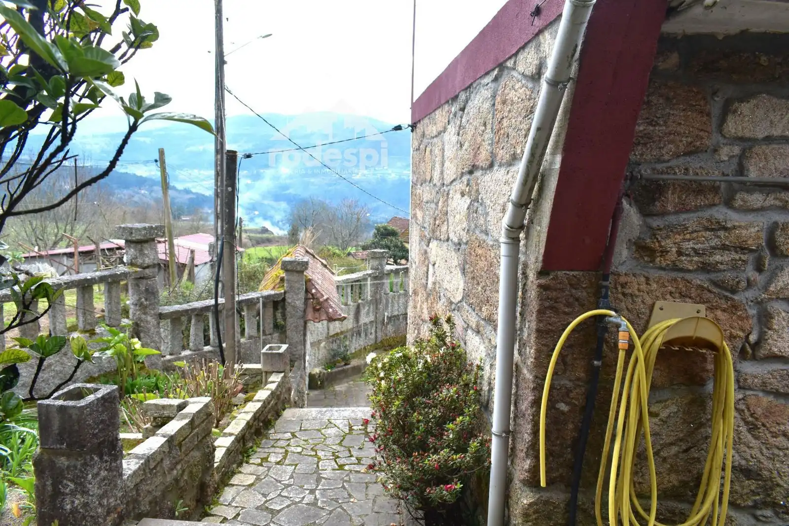 Exterior view of Houses for sale in Crecente  with Heating, Terrace and Storage room