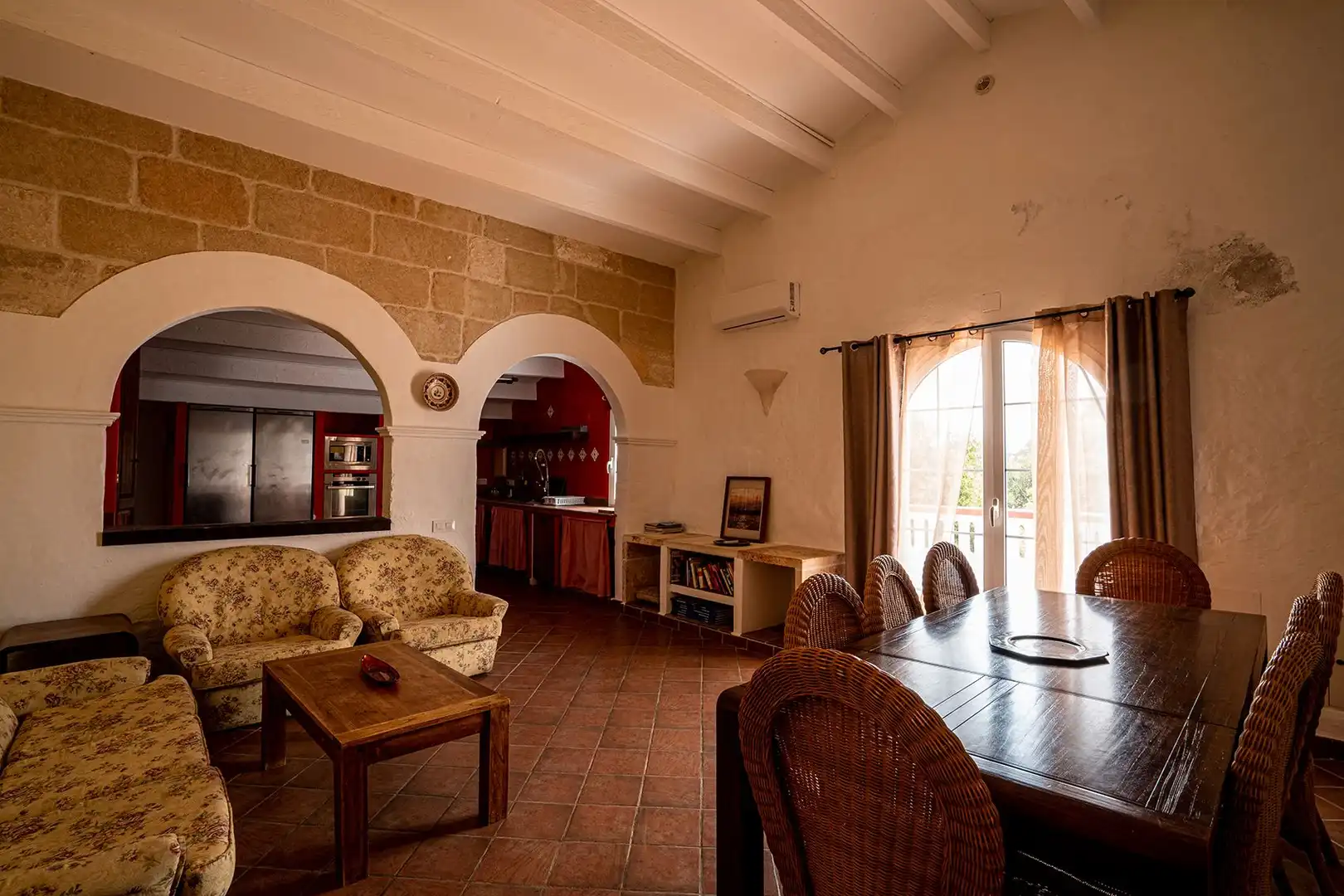 Living room of Country homes for sale in Maó - Mahón  with Private garden and Swimming Pool