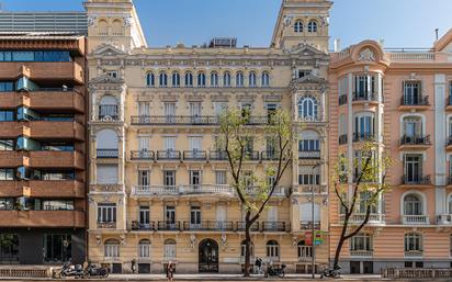 Exterior view of Flat for sale in  Madrid Capital  with Air Conditioner, Heating and Terrace