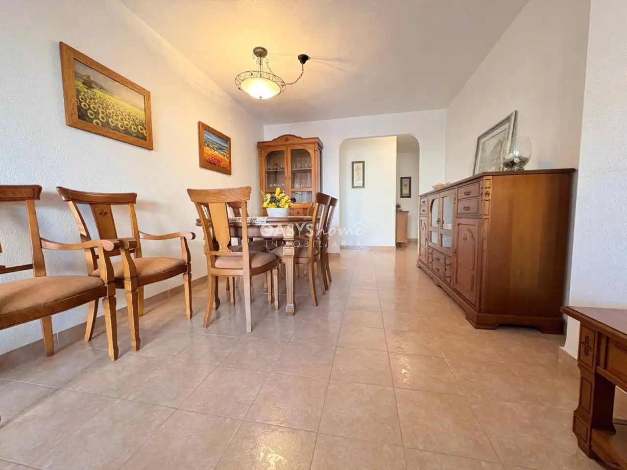 Dining room of Flat for sale in La Manga del Mar Menor  with Terrace, Storage room and Community pool