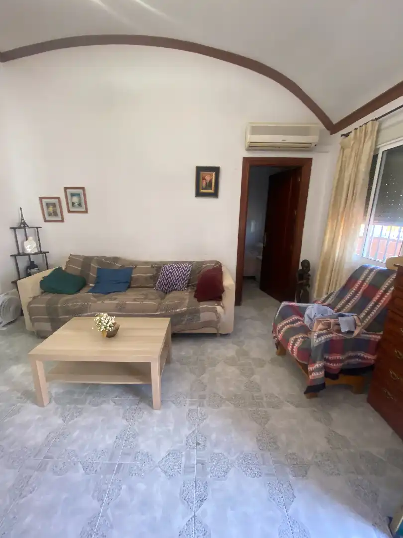 Sala de estar de Casa o chalet de alquiler en Málaga con Aire acondicionado, Terraza y Amueblado