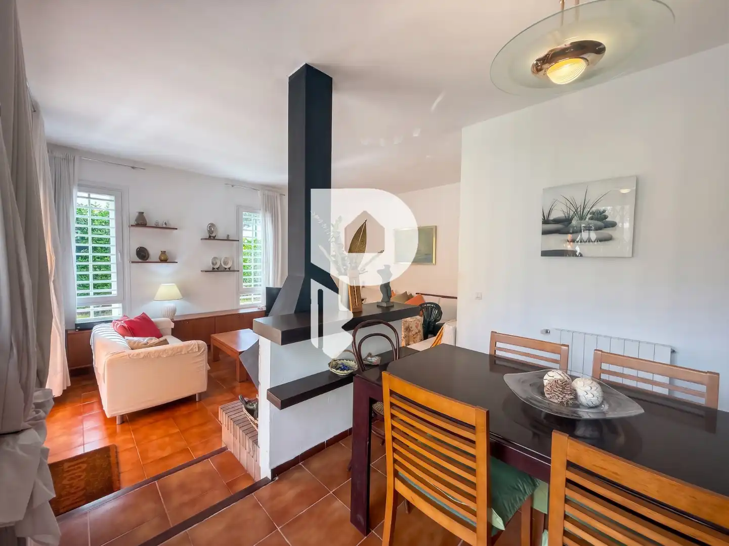 Living room of Houses for sale in Cervelló  with Air Conditioner, Heating and Private garden