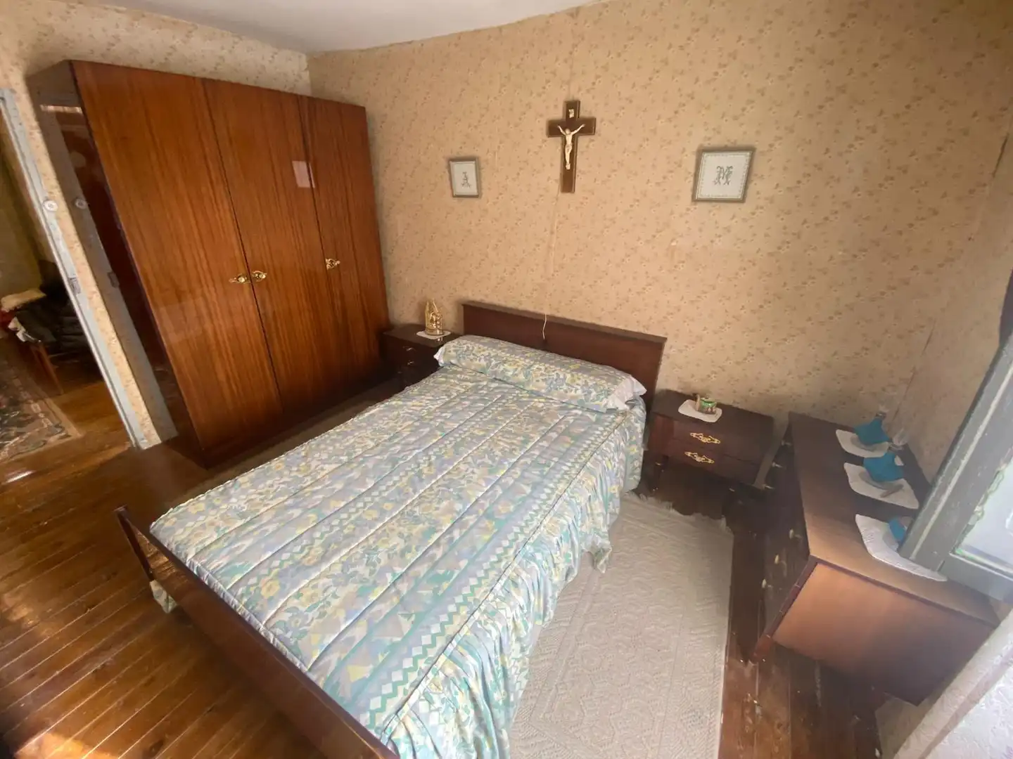 Schlafzimmer von Country house zum Verkauf in Arlanzón mit Privatgarten und Abstellraum