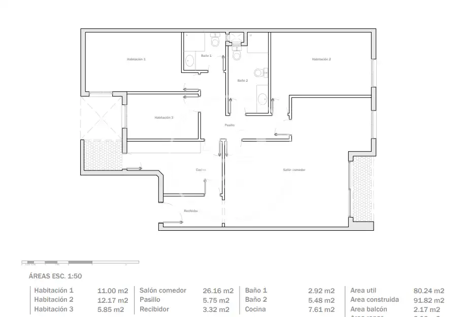 Flat with terrace for sale in Carrer de Vallirana, imagen 30