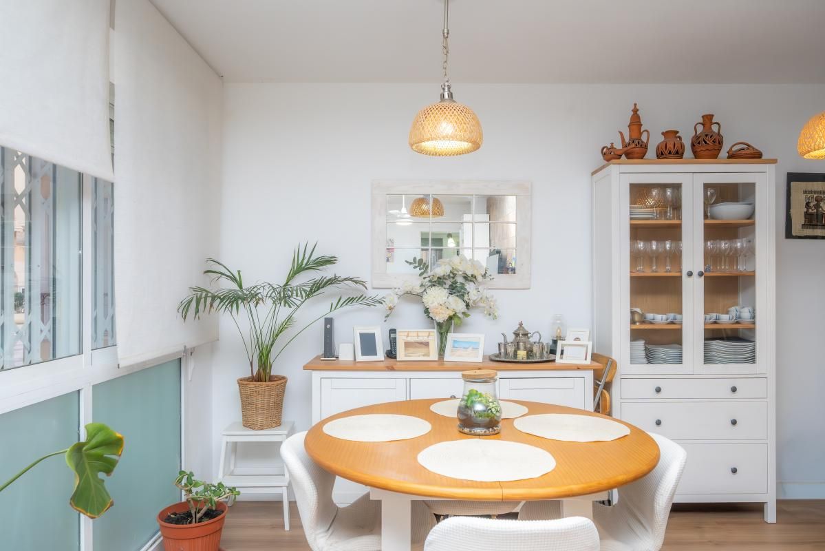 Dining room of Planta baja for sale in Sant Joan d'Alacant  with Air Conditioner, Heating and Storage room