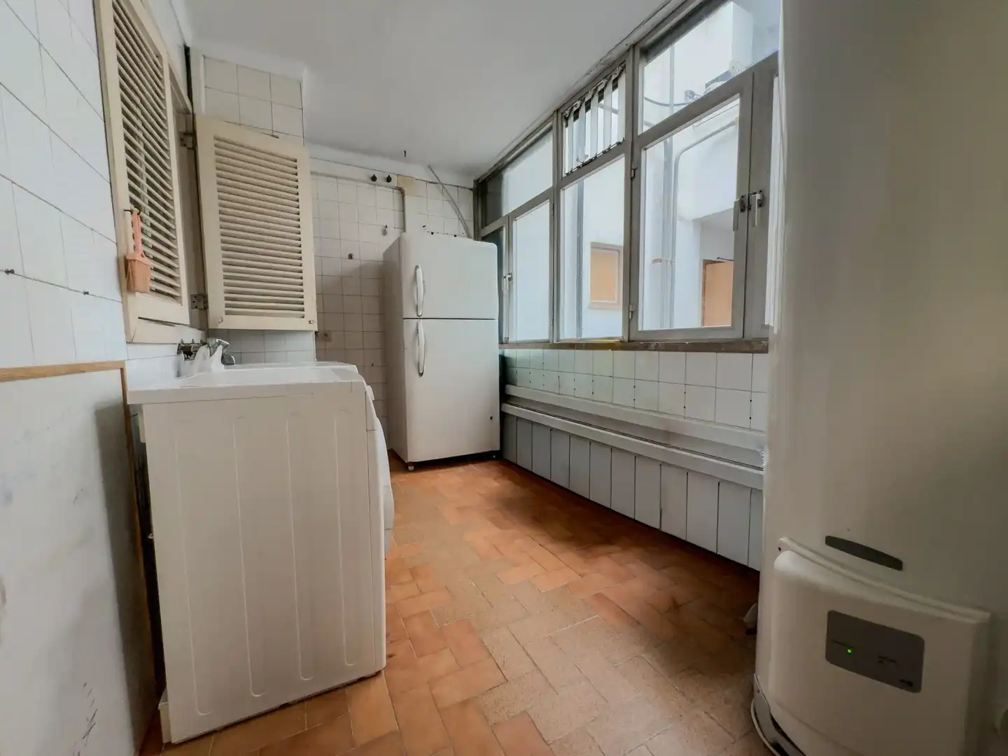 Küche von Wohnungen zum Verkauf in  Palma de Mallorca mit Klimaanlage, Heizung und Terrasse