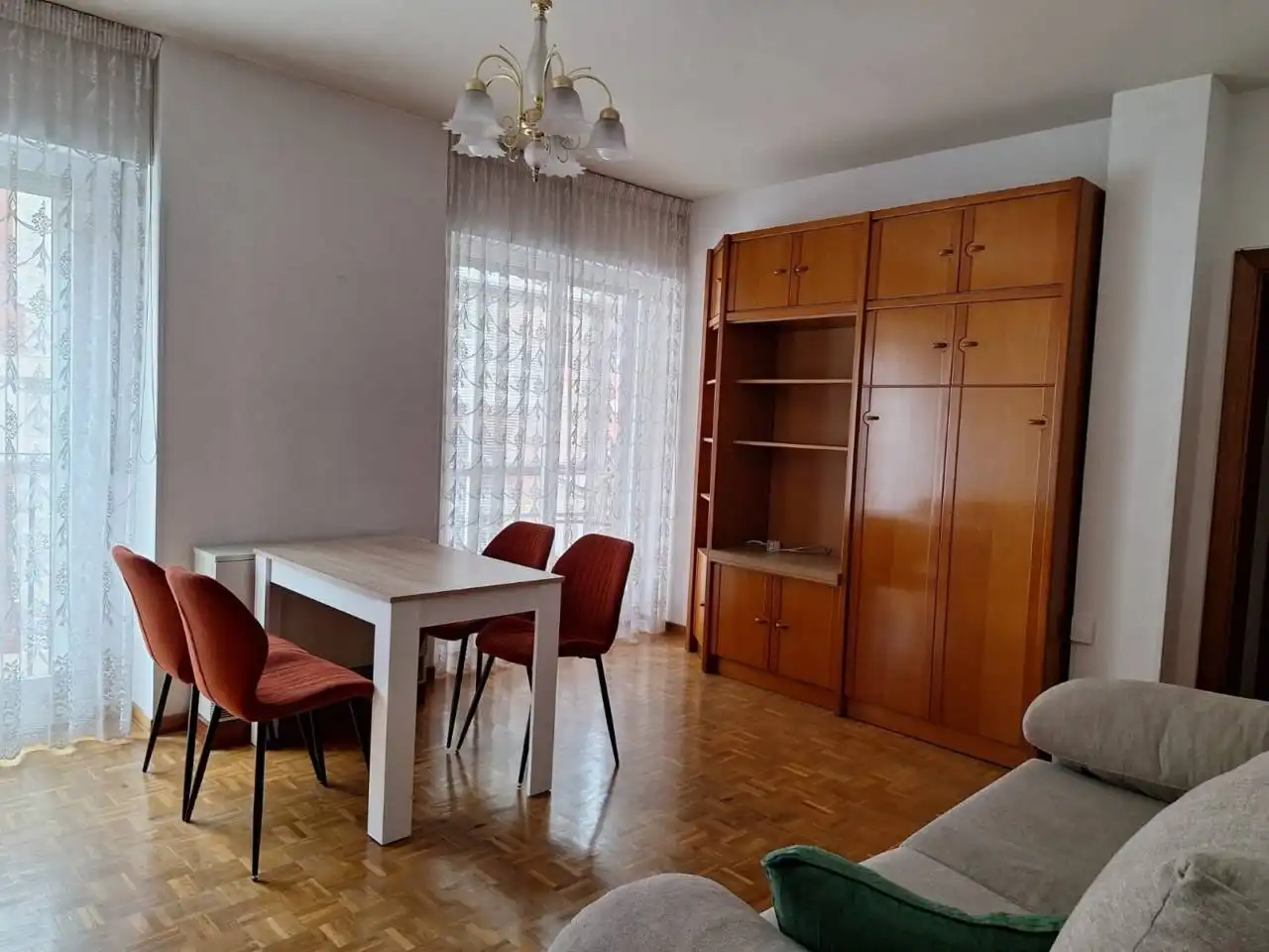 Sala de estar de Apartamento en venta en Burgos con Calefacción, Parquet y Terraza
