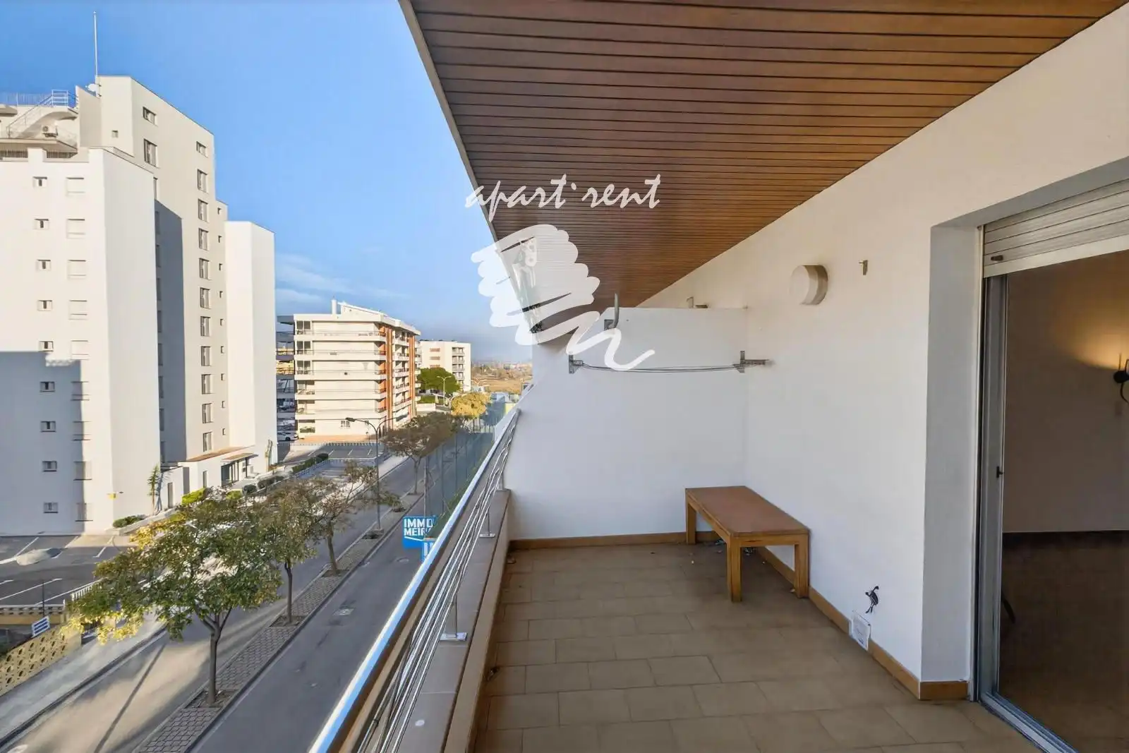 Vista exterior de Piso en venta en Roses con Terraza, Piscina y Balcón