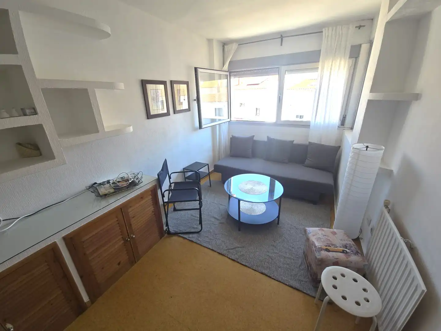 Living room of Apartments for rent in Cáceres  with Air Conditioner, Heating and Furnished